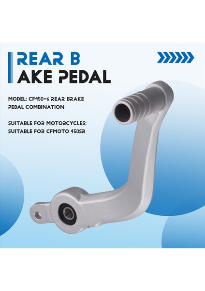 Motosiklet Parçaları Arka Fren Pedalı Kombinasyonu Fren Kolu Pedalı Cfmoto 450SR Için Uygun (Yurt Dışından) fırsatları