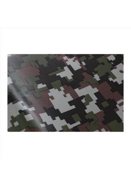 10 Rulo Çıkartma Karbon Fiber Motosiklet Pvc Vinil Ordu Sticker Camo Woodland Kamuflaj Etiketi Siyah Dijital Kamuflaj (Yurt Dışından) fırsatları