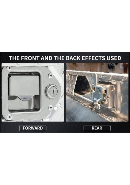 Römork Araç Kutusu Kit Kit Araç Kutusu Mandal Kit Kidi Kit 4-3/8inch x 3-1/4inch 2 Key 4 Perçin (Yurt Dışından) fiyatları