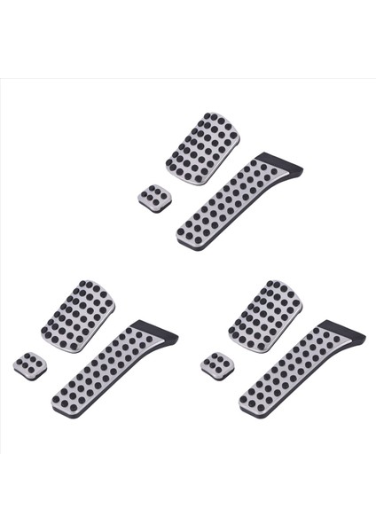 Mercedes Benz C E S Glk Slk Cls Sl-Sınıfı W203 W204 W211 W212W210 Amg Hızlandırıcı Fren Ayak Dönemi Pedi (3pcs) (Yurt Dışından)