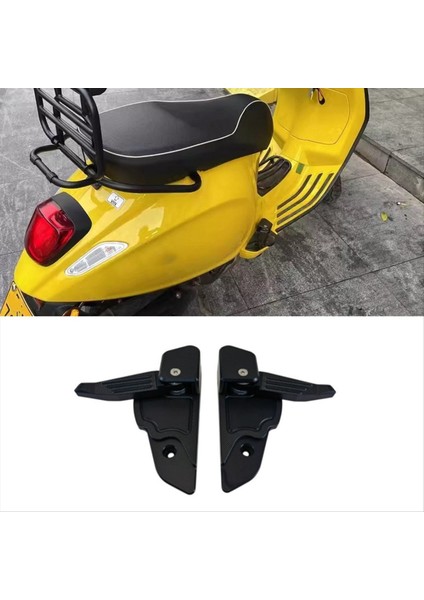 Vespa Primavera Sprint Için 125 150 2017-2023 Motosiklet Arka Yolcu Ayak Adımları Ayak Çekimi Pedal Aksesuarları (Yurt Dışından) fırsatları