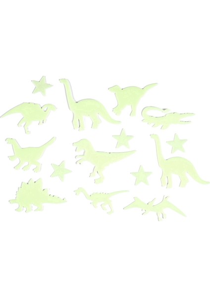 Karanlık Yıldız Floresan Çıkartmalarında 13 Pc Gng (Yurt Dışından)