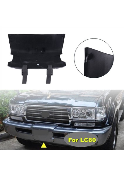 1pcs Araba Ön Tampon Vinç Kapağı Toyota Land Cruiser LC80 4500 FZJ80 1992-1998 (Yurt Dışından) modelleri