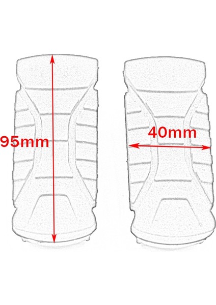 Motosiklet Arka Ayak Ayak Plakası Ayak Dolu Kauçuk Ped Bmw R1200GS Adv Için Kapak 2014-2019 Lc 2013-2019 R1250GS (Yurt Dışından) indirimleri