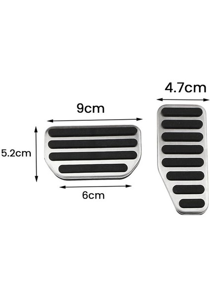 Araba Stil Araba Debriyaj Fren Hızlandırıcı Pedal Ayağı Dinlenme Pedalları Suzuki Için Kapaklar Swift Alto Jimny (Yurt Dışından) fırsatları
