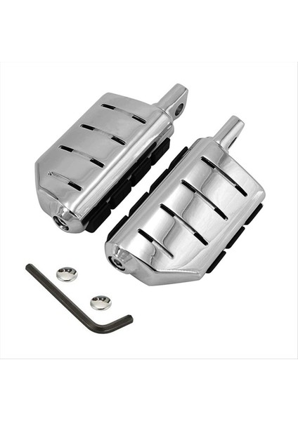 Motosiklet Universal Footpeg Arka Yolcu Ayak Çekimi Ayağı Peg Motosiklet Modifikasyonu Ayak Çekimi Peg Aksesuarları B (Yurt Dışından)