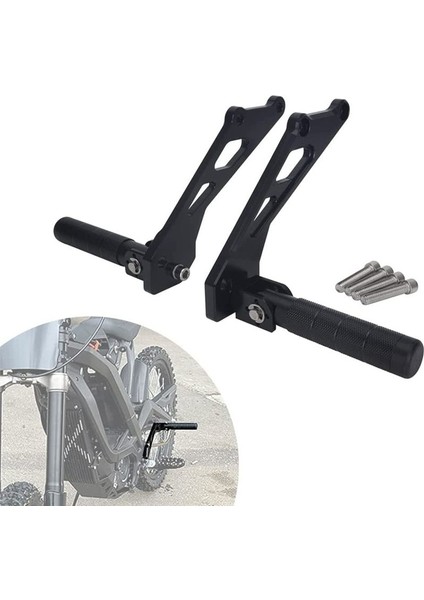 Arka Ayak Pegs Kit Ayak Pedalları Sur Ron Işık Arı Için Braket ile Destlanır X/S/L1E Segway X260/X160 Elektrik Kir Bisiklet (Yurt Dışından) fiyatları
