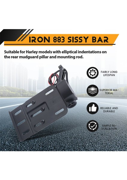 Motosiklet Teleskopik Katlama LED Işık Yan Montaj Plaka Tutucu Harley Dyna Fat Boy Sportster 883 1200 Xl 07-16 Siyah (Yurt Dışından) fırsatları