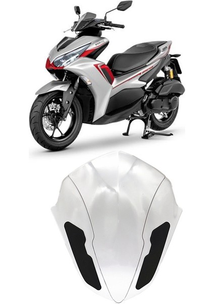 Yamaha Nvx 155 V1 / Aerox 155 / Nvx V2 2021 Smoky Için Motosiklet Ön Cam Ön Cam Vizörü Viser (Yurt Dışından) fırsatları