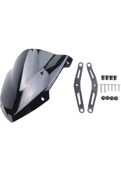 Yamaha MT03 mt 03 MT25 mt 25 2020 2021 Siyah Için Braket ile Motosiklet Cam Ön Cam Deflektörü (Yurt Dışından) fırsatları