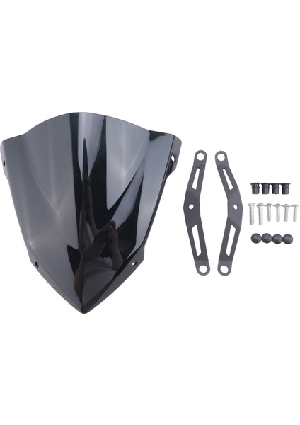 Yamaha MT03 mt 03 MT25 mt 25 2020 2021 Siyah Için Braket ile Motosiklet Cam Ön Cam Deflektörü (Yurt Dışından) indirimleri