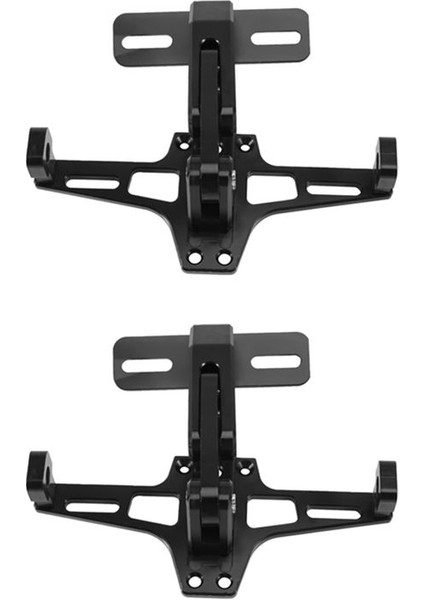 2pcs Cnc Çerçeve Motosiklet Sans Numarası Plaka Tutucu Braketi Yamaha Için Ayarlanabir LED Işık Bws R25 R3 MT03 Msx (Yurt Dışından)