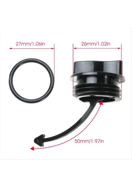 Sızdırmazlık Halkalı Motorlu Tahye Fişleri 292002024 292001352 292001320 Seadoo Spark Rxt Gtı Gtx Motorlu Bot Aksesuarları (Yurt Dışından) fırsatları