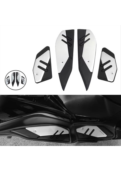 Motosiklet Ayağı Pegs Plaka Kaygalı Pedal Plakası Ayak Dönemi Yamaha Için Ayak Çarşambaları X-Max 125 250 300 400 2023-2024 (Yurt Dışından) fiyatları