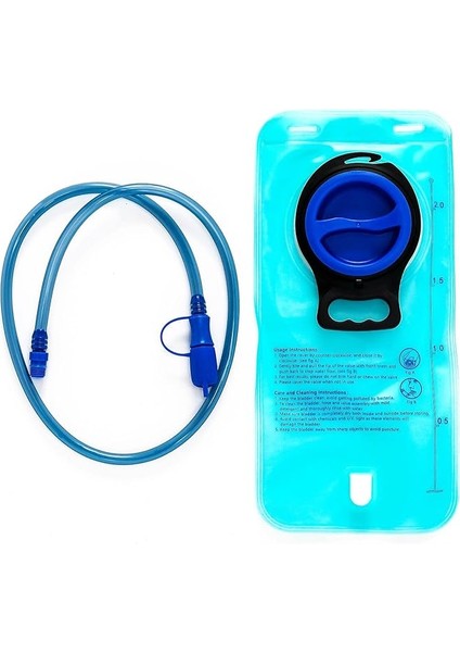 Sırt Çantası Suluğu 2 Litre, Mavi