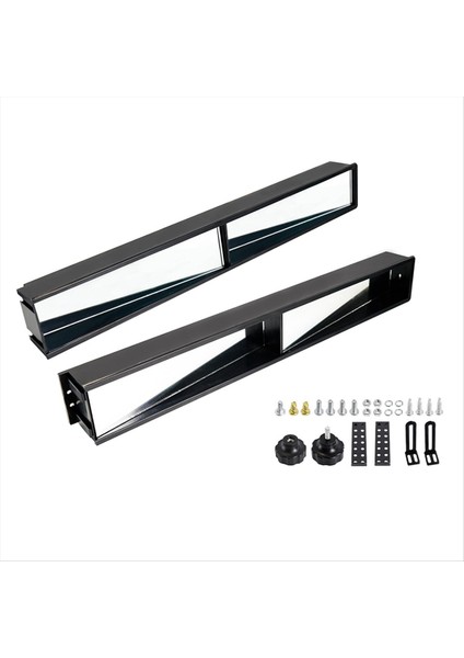 Golf Arabası Iç Dikiz Aynası Panoramik Geniş Açılı Dikiz Aynası Katlanır Ayna Kulüp Arabası Ezgo Yamaha (Yurt Dışından)