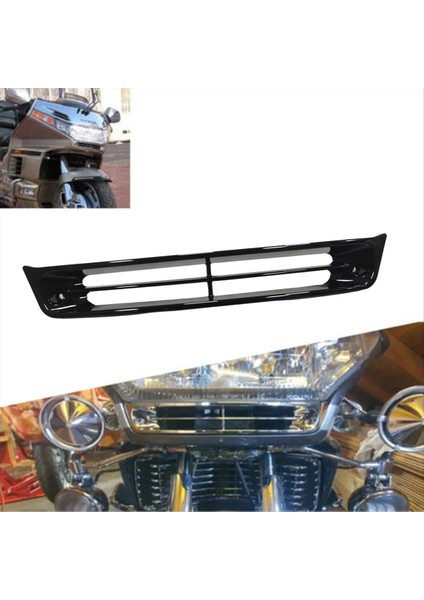 Motosiklet Ön Alt Far Eşleştirme Honda Goldwing GL1500 Gl 1500 1988-2000 Parlak Siyah Için (Yurt Dışından) fiyatları