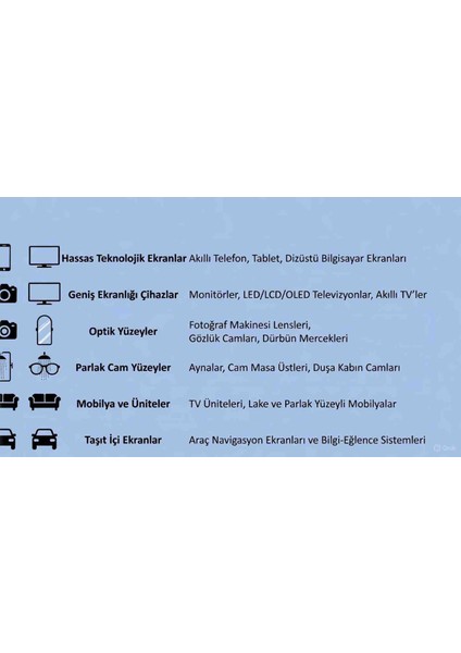 250 Mx2 Adet Çok Amaçlı Ekran ve Optik Yüzey Temizleme Spreyi Tv LCD Ekran Dijital Ekranlar Parlak Yüzeyli Mobilyalar Dahil indirimleri