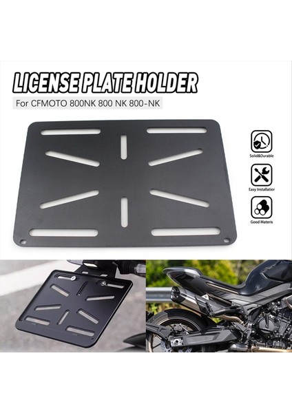 Motosiklet Arka Plaka Tutucu Plaka Çerçevesi Cfmoto 800NK 800 Nk 800-NK Için Motosiklet Aksesuarları (Yurt Dışından) fiyatları