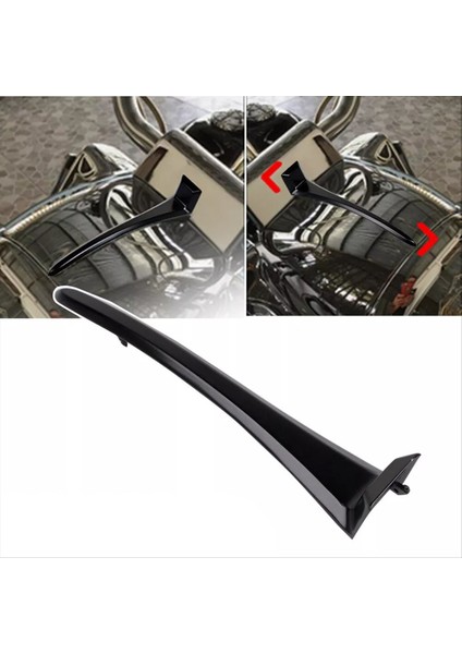 Motosiklet Nacelle Mızrak Üst Far Trim Kapağı Siyah 67868-03 Harley Road King Modelleri 1988-2013 Flhr Flhp Flhrc (Yurt Dışından) fırsatları