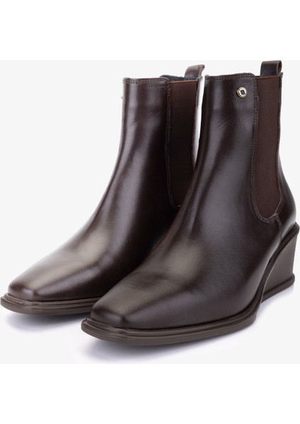 Kadın Hakiki Deri Kahverengi Topuklu Bot 51 1765 Bn Bot SK25-26 Kahve Dr fırsatları