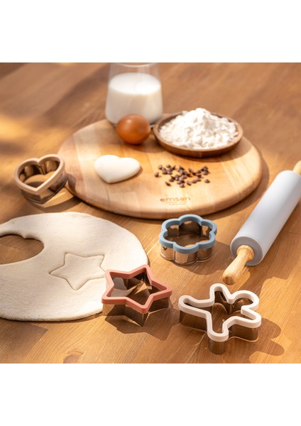 Rustik Kurabiye Kalıbı 5 Parça modelleri