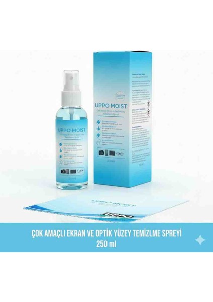 250 ml Çok Amaçlı Ekran ve Optik Yüzey Temizleyici Parlak Tüm Yüzeyler Içintv LCD Pc Ayna Cam Parlak Yüzeyler