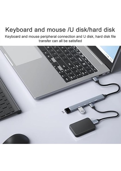 Wlue Pd 100W 5in1 Type-C To USB Çoklayıcı Çevirici Hub 5 Port / 2xusb / 3xtype-C modelleri