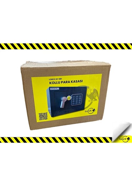 LR-SB110 Kollu Şifreli-Anahtarlı Kasa - Mini Boy