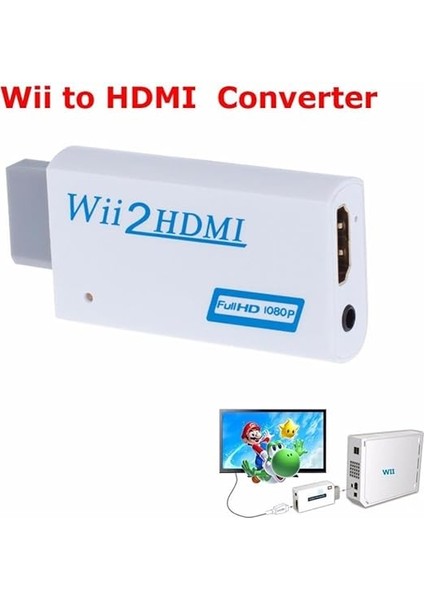 Wii HDMI Hd Tv Kablo Çevirici Dönüştürücü Adaptör fiyatları