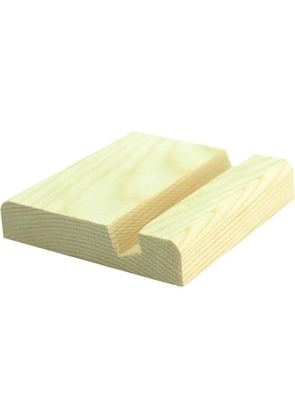 CT8008 Telefon Standı Masaüstü Ahşap Kaymaz Taban Pedli (8CMX8CMX1,6CM) Dizi, Film, Video, Görüntülü Sohbet Vb. Için Dik ve Yan Kullanımlı Telefon Tutucu Ahşap Stand fırsatları