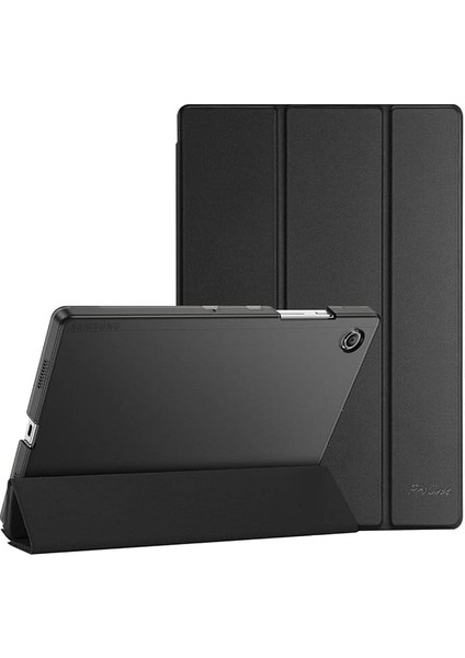 Galaxy Tab A8 10.5 SM-X200 X205 X207 ile Uyumlu Kılıf New Pu Deri Smart Standlı Case Siyah
