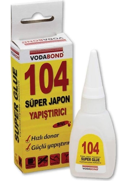 104 Japon Yapıştırıcı, Şeffaf
