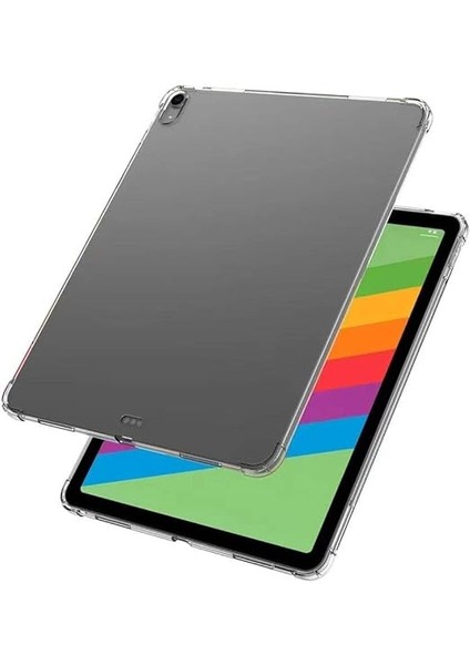 iPad Air 13 2025 M3 Kılıf Silikon Şeffaf Darbe Korumalı Kapak Ntro Kapak Şeffaf indirimleri