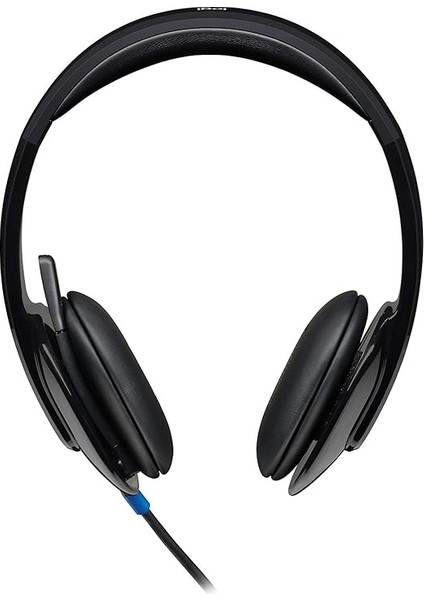 H540 Kablolu Kulak Üstü Mikrofonlu Kulaklık, Lazer Ayarlı Sürücüler ve Dahili Ekolayzer, Dijital Stereo Ses, Kulaklık Üzeri Denetimler, Gürültü Önleyici Katlanabilir Mikrofon, Siyah indirimleri