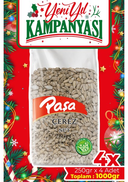 Çiğ Ay Çekirdeği İçi 1 Kg (4x250 gr), Tuzsuz Ay Çekirdeği