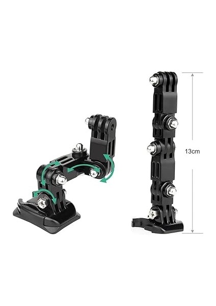 Aksiyon Kameralara Uyumlu Ayarlanabilir J Hook Uzun Model fiyatları