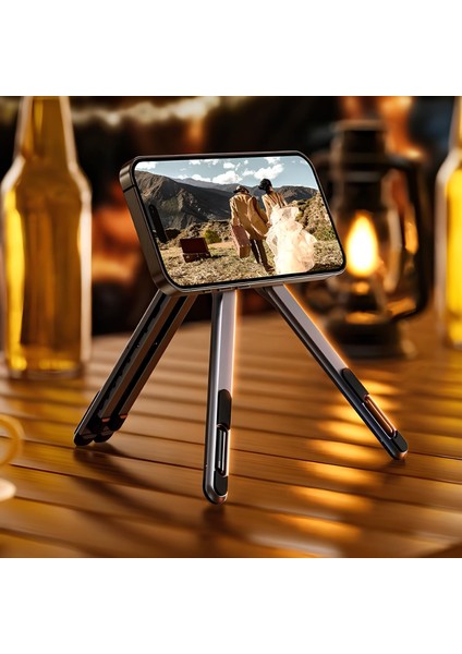 Kompakt Manyetik Telefon Tablet Laptop Tutucu