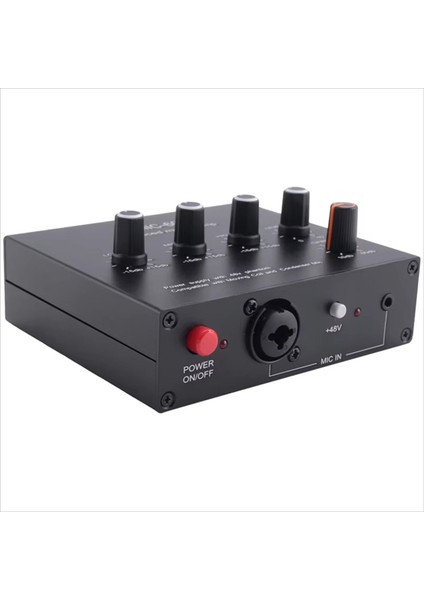 Mıc-60 3-Bantlı Ekolayzer Dengeli Mic Preamp Preamp Mikrofon Preamplatıcı Dc Kablosu ve 3,5 mm Kablolu Ab Fişi (Yurt Dışından) indirimleri