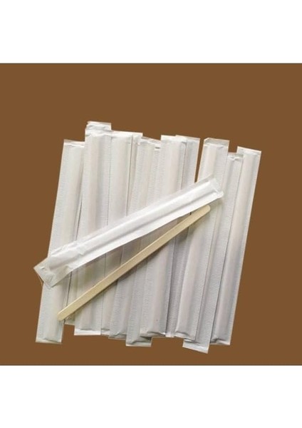 Ahşap Kağıt Sargılı Çay Kahve Karıştırıcı 250 Adet fiyatları