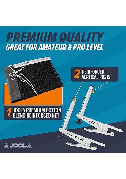 Tischtennisnetz Snapper-Indoor Garnitur Freizeitsport Höhenverstellbar Mit Feststellschraube - Klemmtechnik, Silber/schwarz, One Size indirimleri