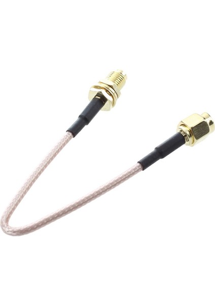 20X Sma Dişi Sma Erkek F/m Anten Bağlantı Kablosu Adaptör Siyah + Altın (Yurt Dışından) modelleri
