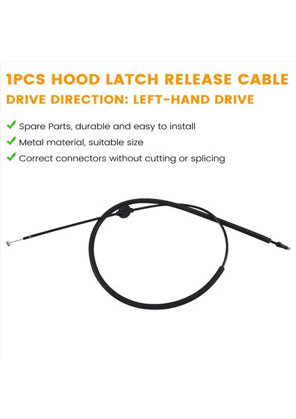 Audi A4 A5 B8 S4 S5 2008-2015 Lhd Için 8T1823535 Ön Kaput Mandalı Serbest Bırakma Kablosu (Yurt Dışından) indirimleri