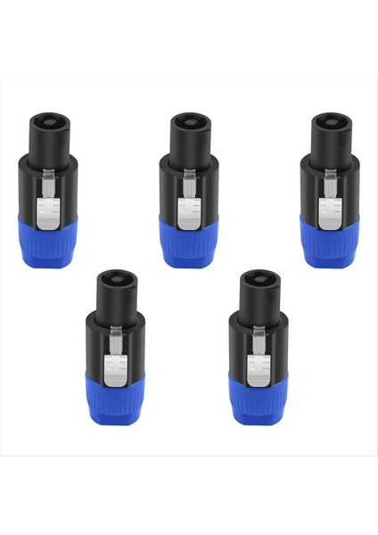 5pcs 4 Pin NL4FC Hoparlör Konnektör Tapı Kilitli Hoparlör ile NL4FX NLT4X NL2FC Aksesuarları Için (Yurt Dışından)