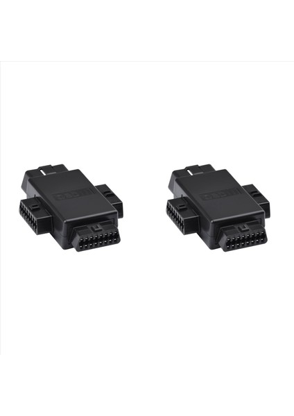 2x Anahtarı Obd2 Obdıı Tam 16 Pin 1 Ila 3 Obd Kablo Ayırıcı Anahtarı Dönüştürücü Adaptör Teşhis Genişletici Aracı (Yurt Dışından)