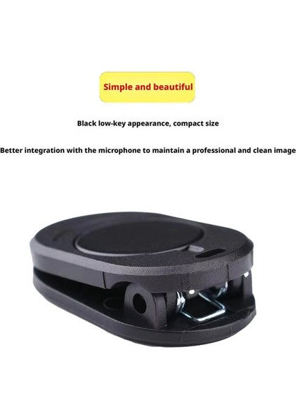 Kablosuz Mikrofon Için Manyetik Arka Klip Manyetik Klip Yaka Mıknatıs Mikrofon Dağı Canlı Yayın Kablo Klipsi (Yurt Dışından) fırsatları