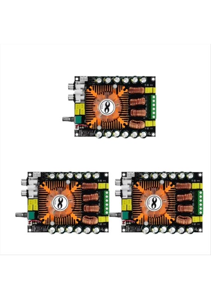 3pcs TDA7498E 2.0 Hıfı Stereo Modül 160WX2 Yüksek Güçlü Dijital Güç Amplifikatör Kartı Desteği Btl 220W Soğutma Fanı ile (Yurt Dışından)