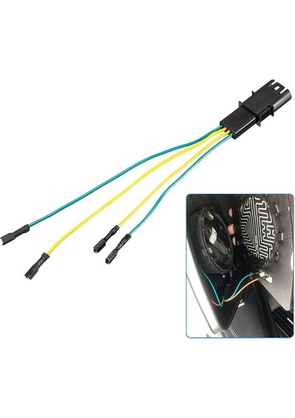 2 Paket Yan Ayna Isıtma Fonksiyonu Konnektör Kablo Tel Bmw 3 4 5 6 7 Serisi F01 F02 F10 F11 F12 F13 F18 E90 E60 (Yurt Dışından) fiyatları
