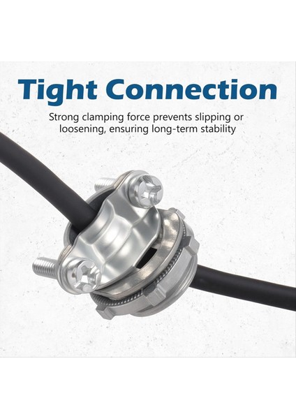 12 Paket 1/2 Inç Kelepçe Tipi Kablo Konnektörleri Çinko Alaşımlı Tel Kelepçeleri Nm Kabloları Elektrik Telleri Metalik Boru (Yurt Dışından) modelleri