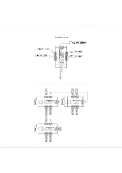 SP901E Pro Spı Sinyal Amplifikatörü DC5V-24V Pixels Ic WS2811 WS2812B 2812 LED Şerit Işığı Için Sinyal Dimmer (Yurt Dışından) fırsatları